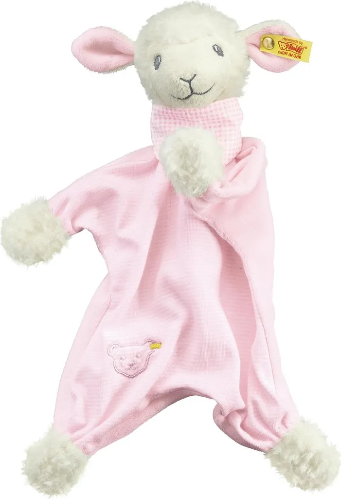 Cadeau de Naissance : Doudou Agneau Rose Steiff 30 cm Träum Süss