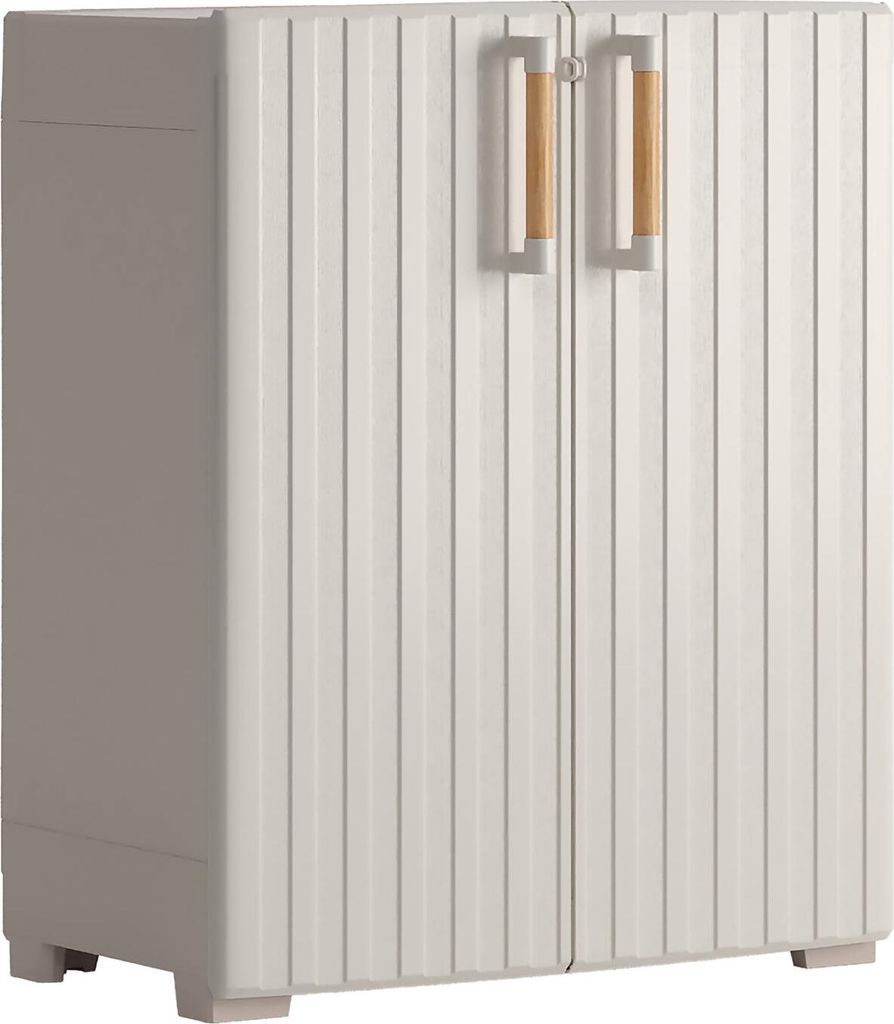 Keter Groove Basso, Braun, Putz, 2 Tür(en), 1 Regale, 800 Produktbild 