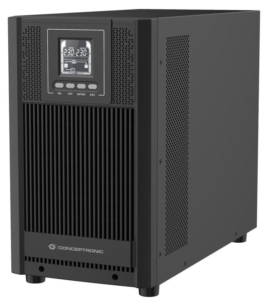 CONCEPTRONIC USV 3000VA/2700W/4xSchuko/USB/+ Online Tower Image du produit 