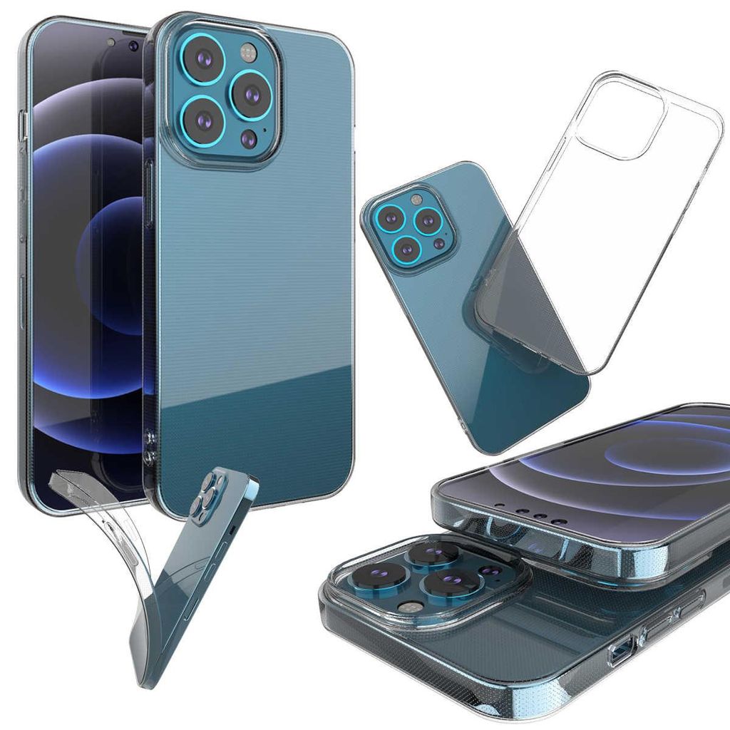 Étuis de protection en silicone et TPU transparents pour Image du produit 