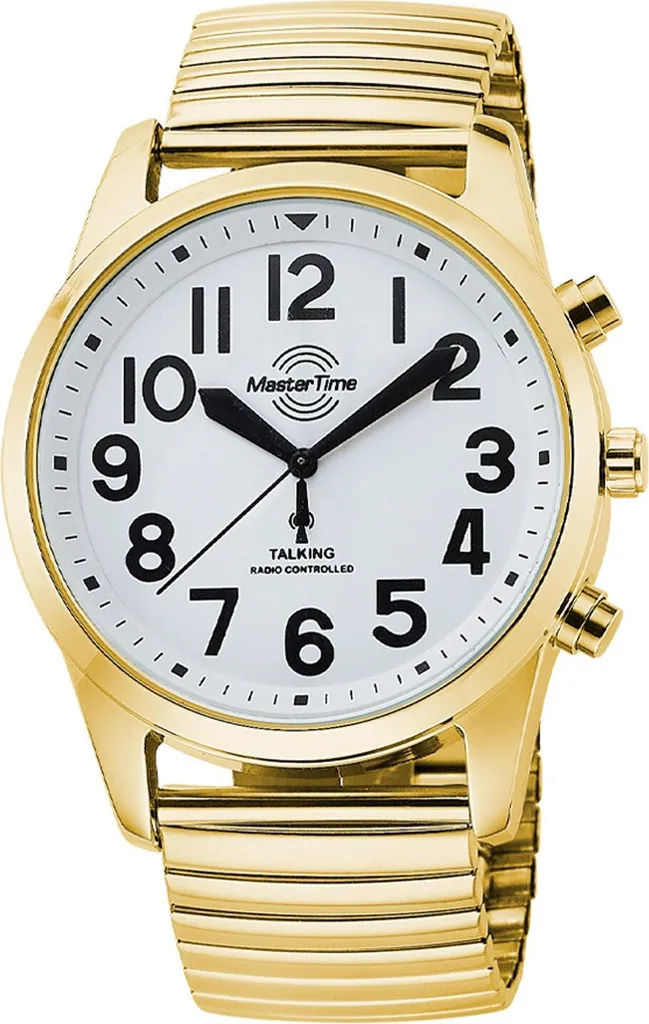 Master Time MTGA-10941-12Z Orologio Parlante Radiocontrollato Oro
