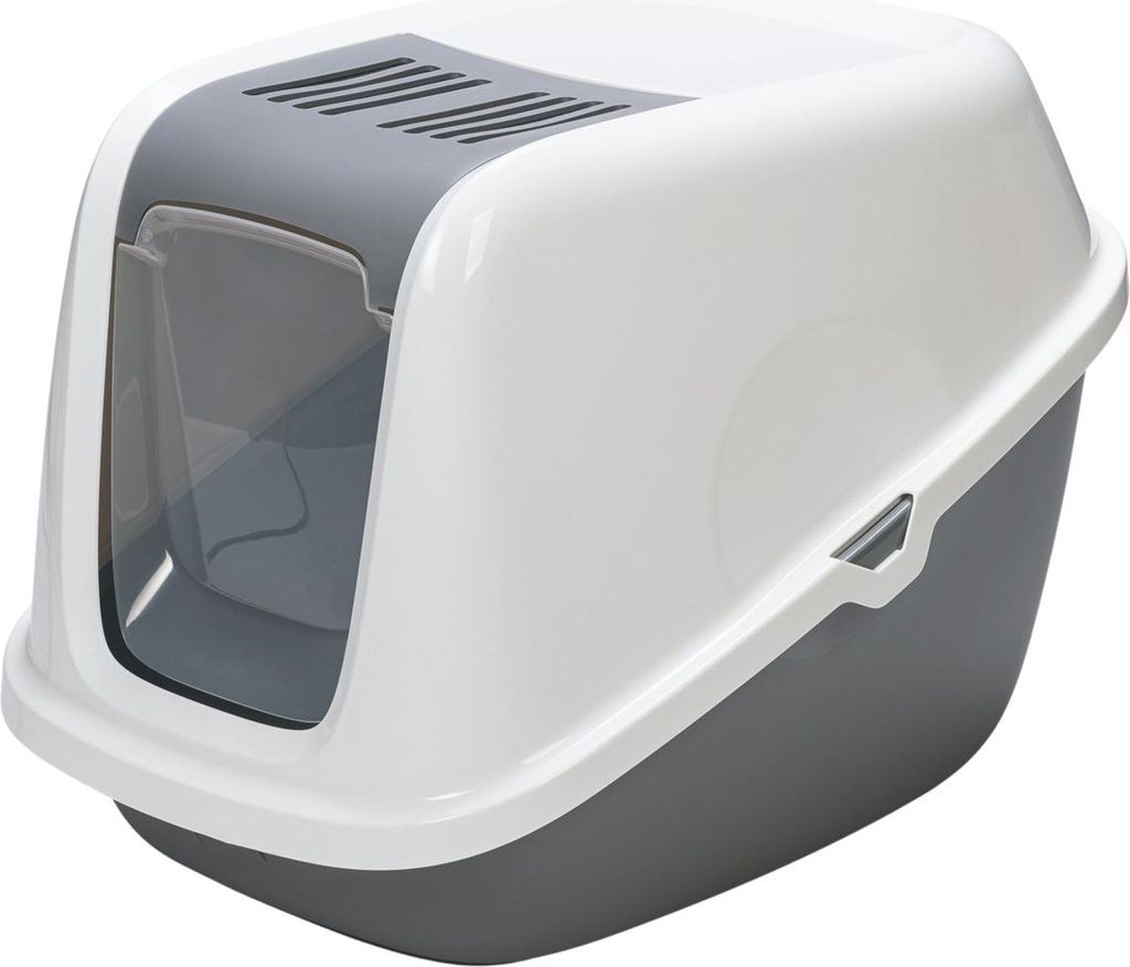 Savic Katzentoilette "Nestor GIANT" cool grau 75,5 x 56 x 55,5 cm