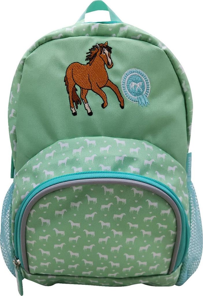 Donau Elektronik Kindergartenrucksack Pferd Kunstfaser Produktbild 