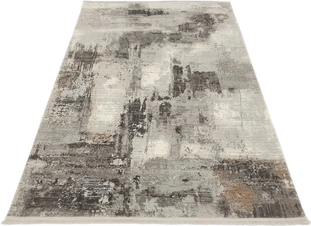 Tapis de chambre 120x170 cm STEFANO abstrait pour intérieur moderne