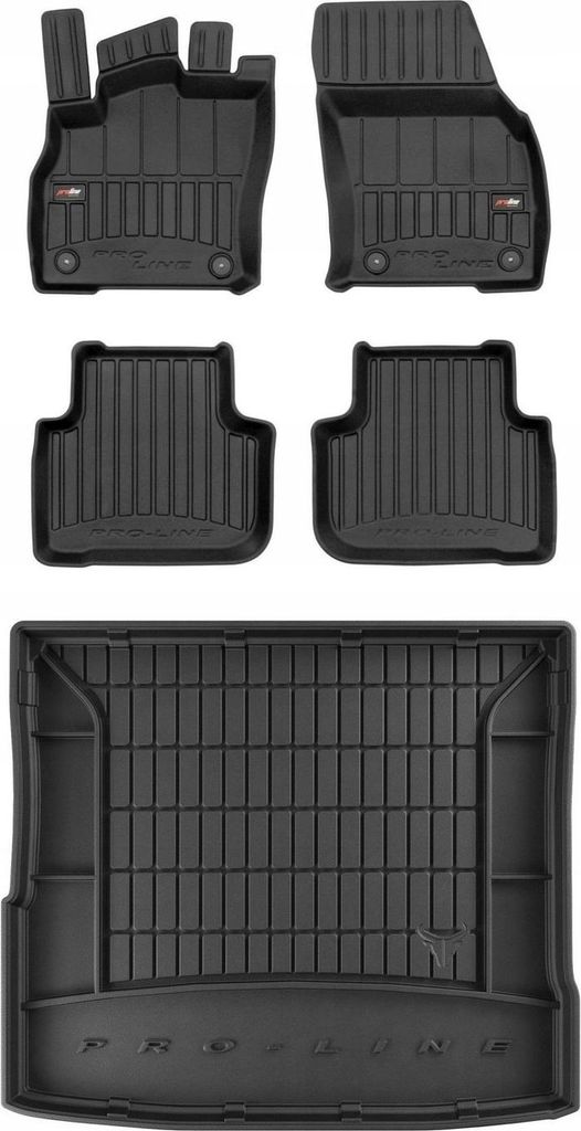 3D SET Fußmatten und Fußmatten Audi Q3 2 Sportback ab 2018-