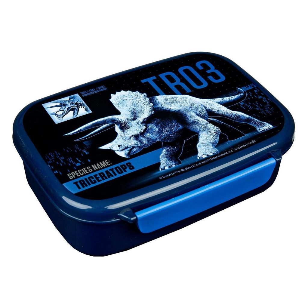 Scooli Jurassic World, Brotdose, Kind, Blau, Abbildung, Produktbild 