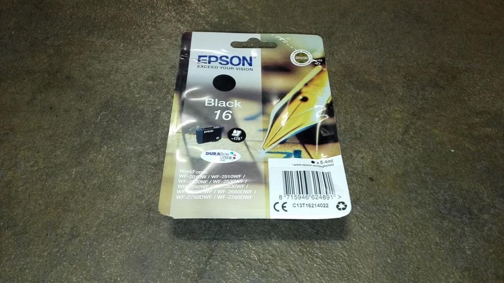 Epson Tintenpatrone - Schwarz - Tintenstrahl - 175 Seiten Produktbild 