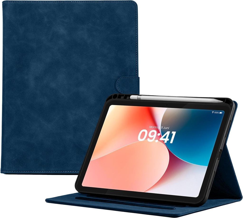 LBH Tablet Schutzhülle für Apple iPad 10. Gen 10.9 Zoll Cover Case Schutz Tablet Farbe: Blau