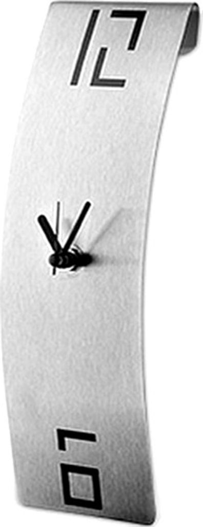 Clock Arts® Designer Wanduhr mit gekrümmtem Korpus aus Produktbild 