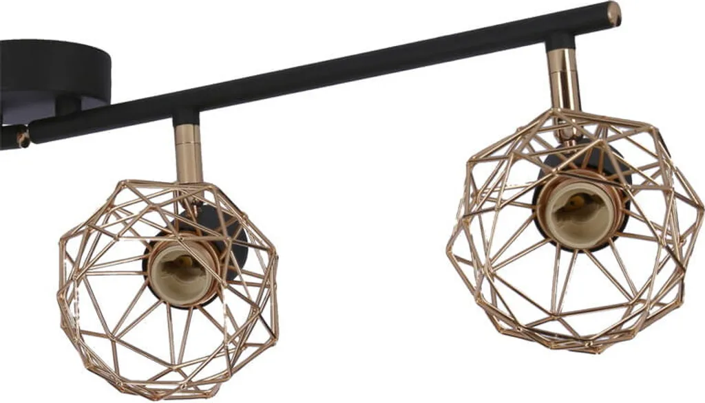 Plafonnier 4xE14 Candellux ACROBAT cuivre 94-22226 luminaire de qualité