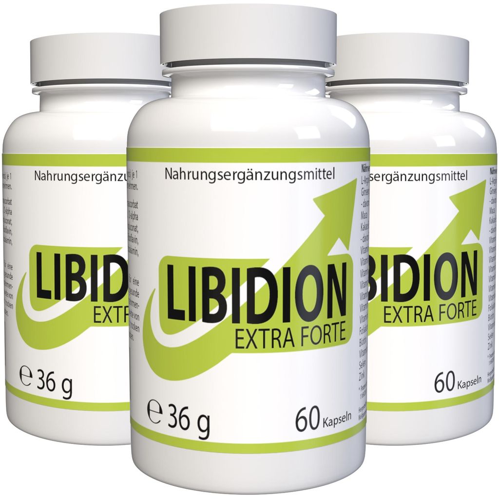 LIBIDION - 180 Kapseln (3 x 60 Kapseln) - 3er Pack