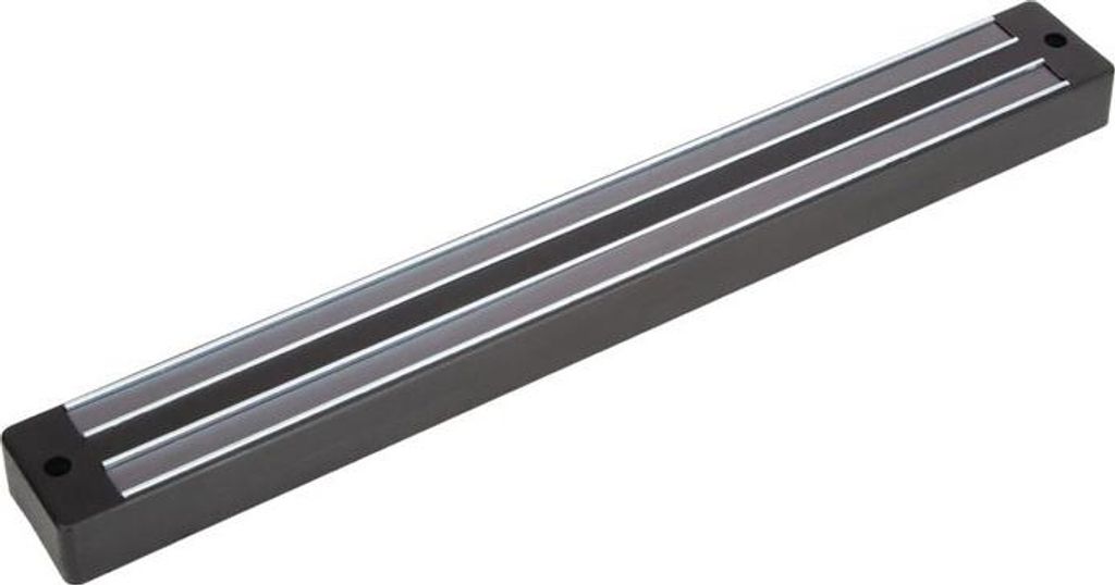Platzsparender extra starker Edelstahl Messermagnet 30 cm Produktbild 