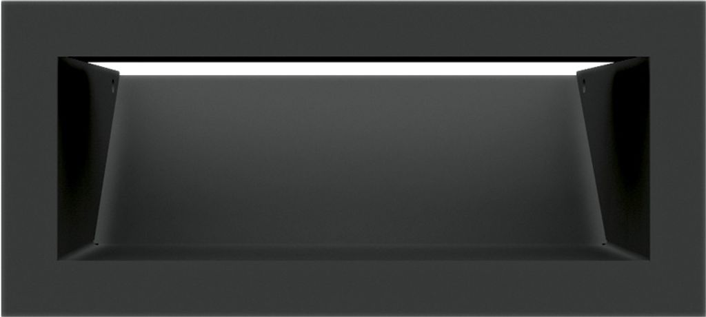 Lüftungsgitter LUFT 9x20 schwarz