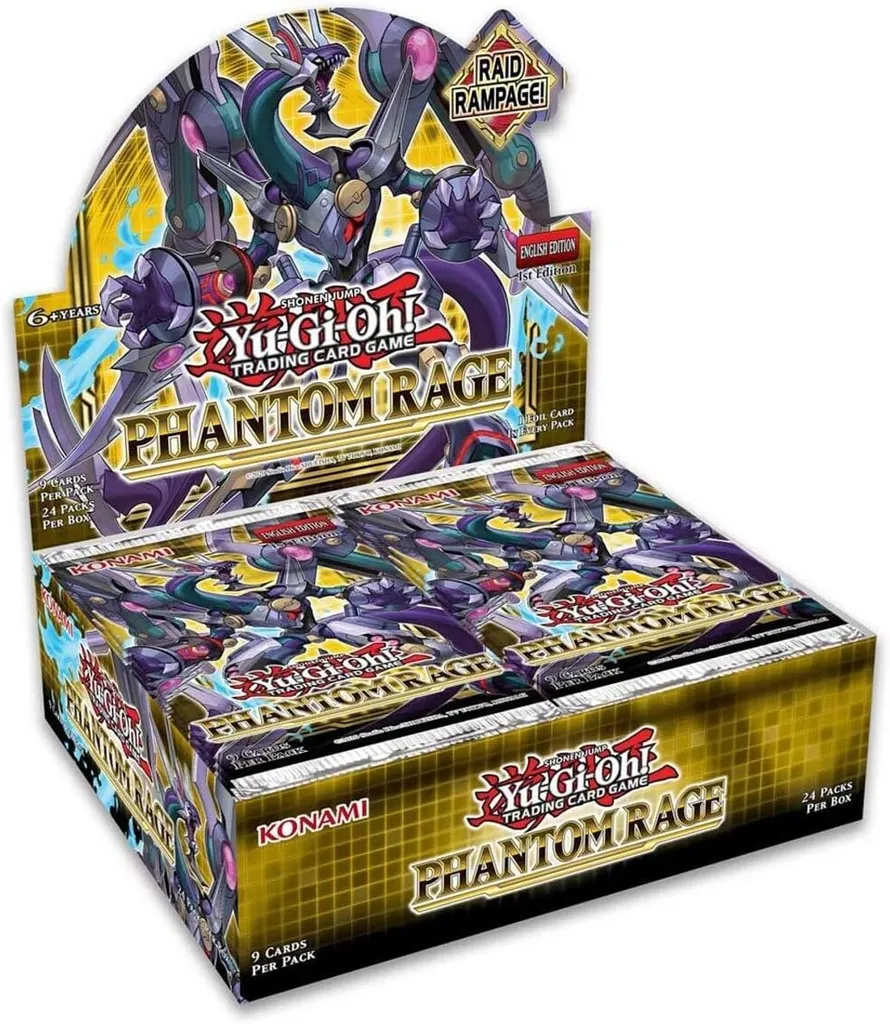 Boîte Yu-Gi-Oh! Phantom Rage - Trouvez les Cartes Rares pour votre Deck