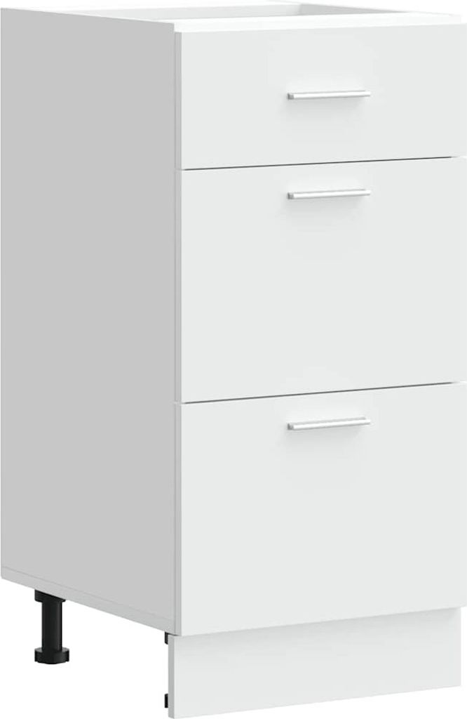 vidaXL Unterschrank Lyon Weiß 40x46x81,5 cm Holzwerkstoff