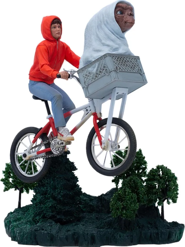 Statue E.T. l'Extraterrestre Durable 24 cm Détails Haute Précision