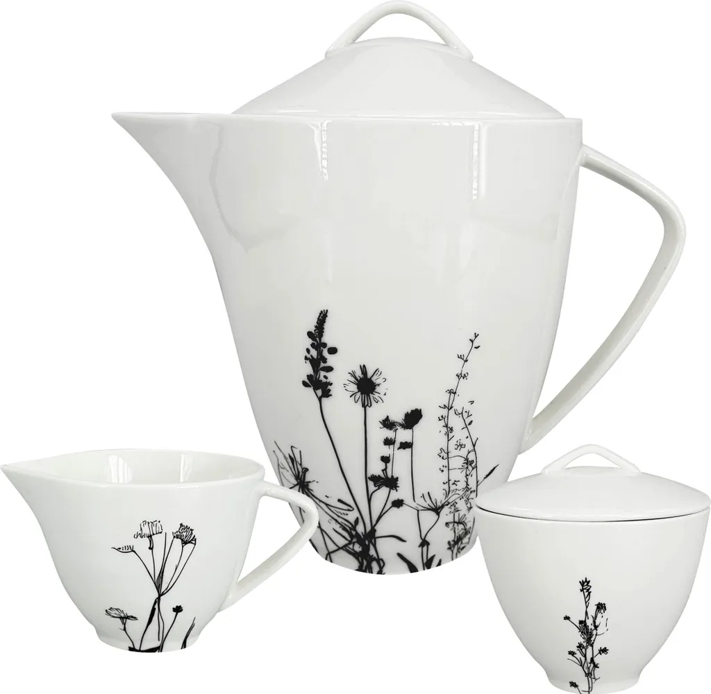 Set Tè Giardino Vintage Flora | Porcellana Decorata a Fiori