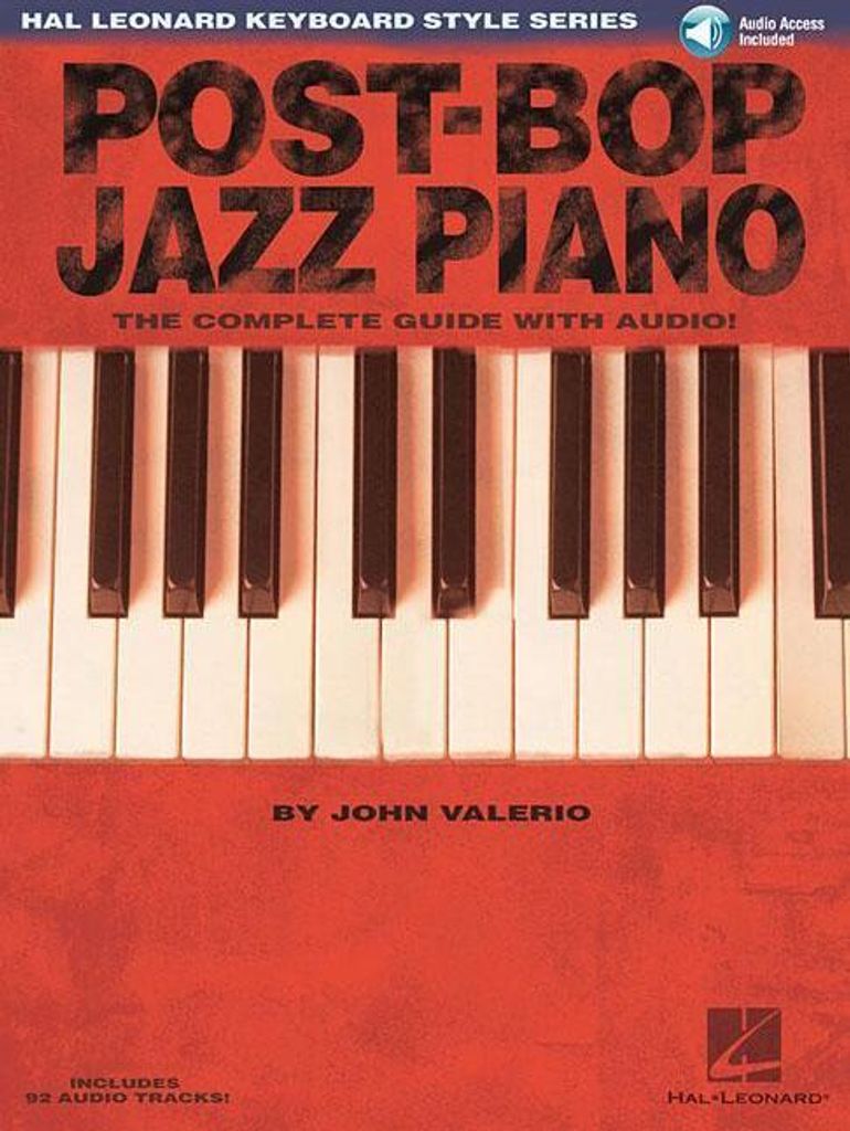 Post-Bop Jazz Piano - The Complete Guide with Audio! Book/Online Audio