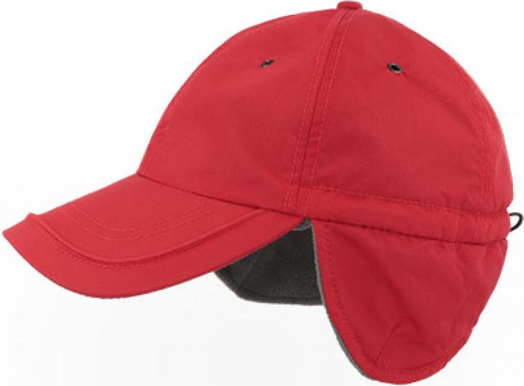 Atlantis TEFS | Techno Flap Cap Riciclato - Colore: Rosso - Immagine del prodotto 