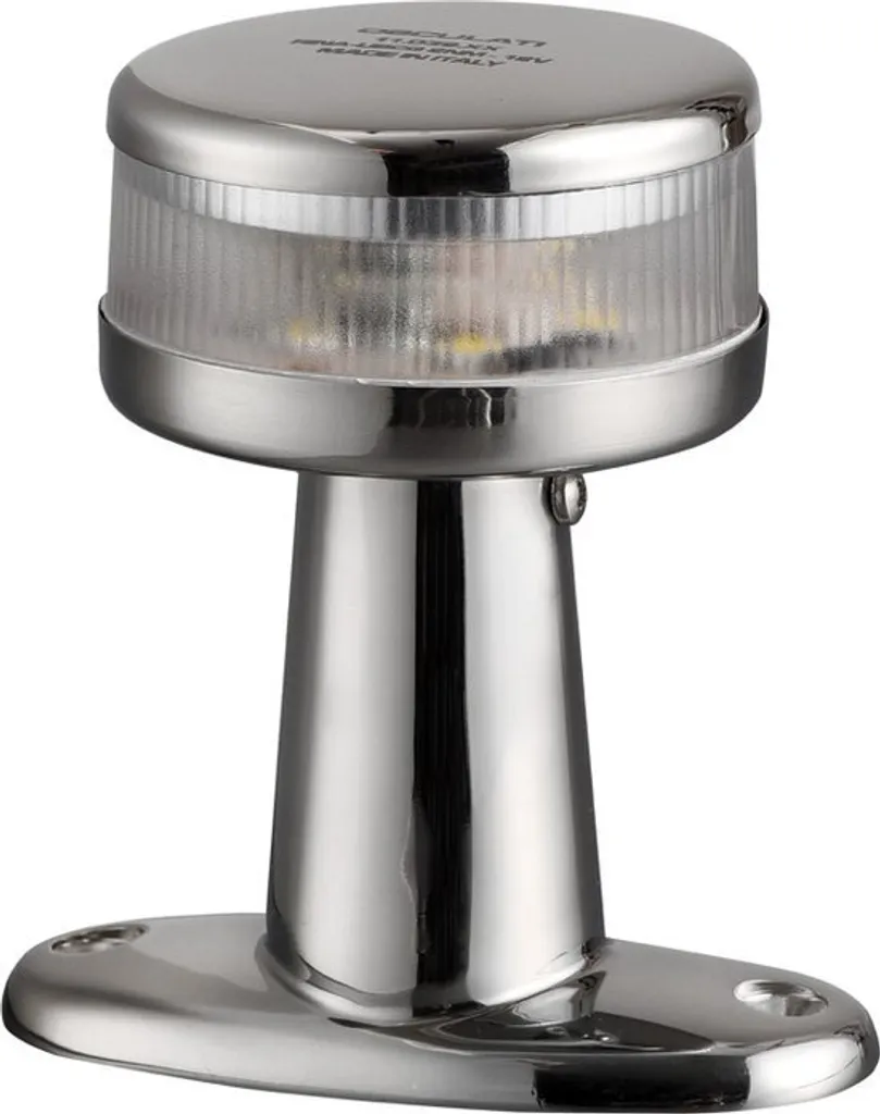 Gyrophare inox AISI 316 Evoled 360° : fini la rouille sur votre bateau