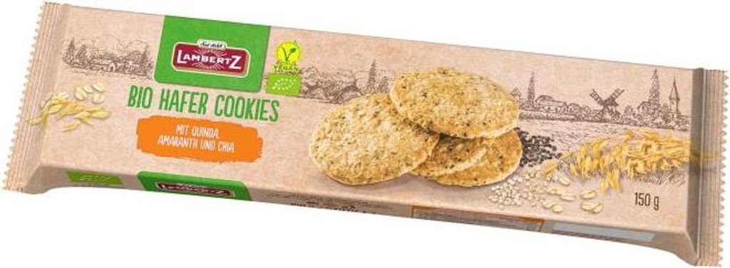 Lambertz  Hafer Cookies 150g Produktbild 