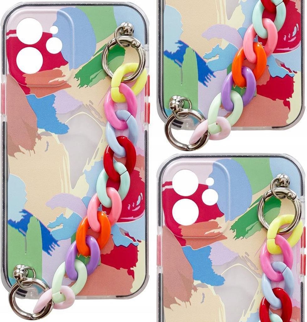 Farbe Kette Fall Fall für Samsung Galaxy A32 4G Multicolour