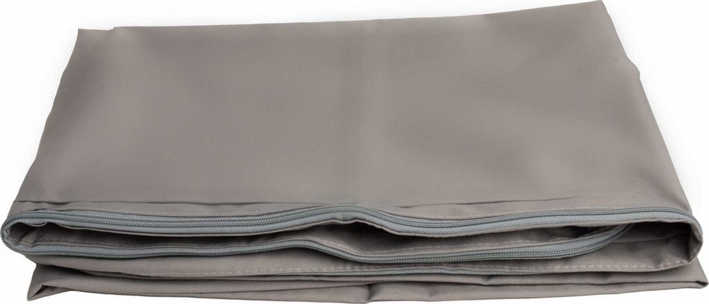 Gartenbank Kissenbezug 100x60x7cm Gartenbank Abdeckung mit Reißverschluss Grau Wetterfeste Gartenbank Kissenhülle Gartenbankbezug auflage bezug