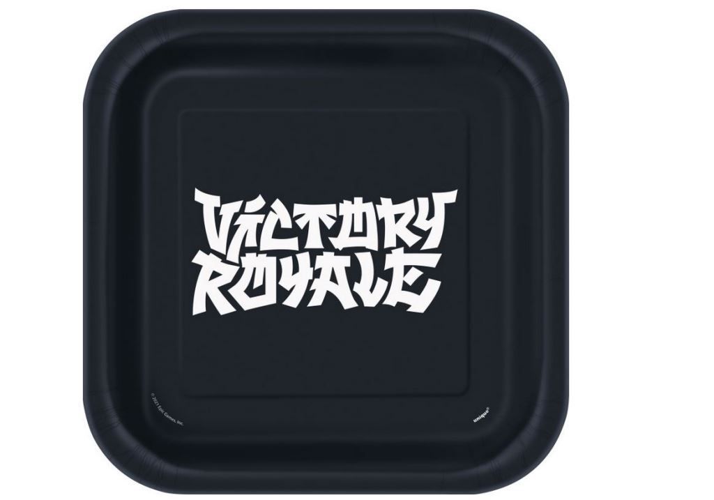 Pappteller "Fortnite" | Quadr.  23cm/8 Stk. Produktbild 