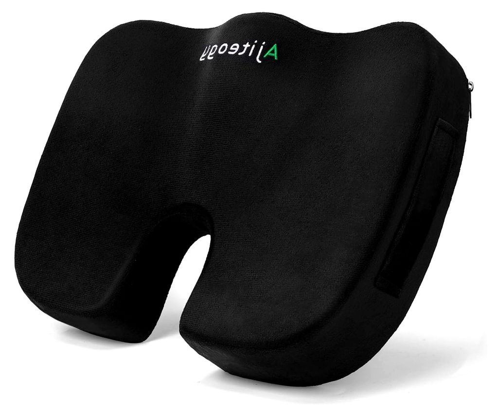 Sitzkissen aus Memory-Schaum - Ergonomisches Kissen für Bürostühle, Autos und Gaming-Stühle