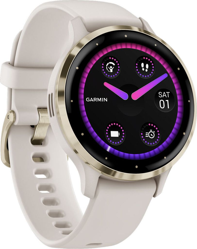 VENU 3S Elfenbein/Softgold Smartwatch Produktbild 9