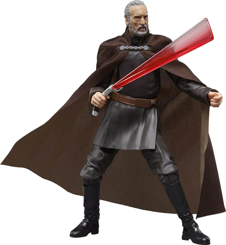 Figurine Count Dooku Star Wars articulée Hasbro sans défaut - 10