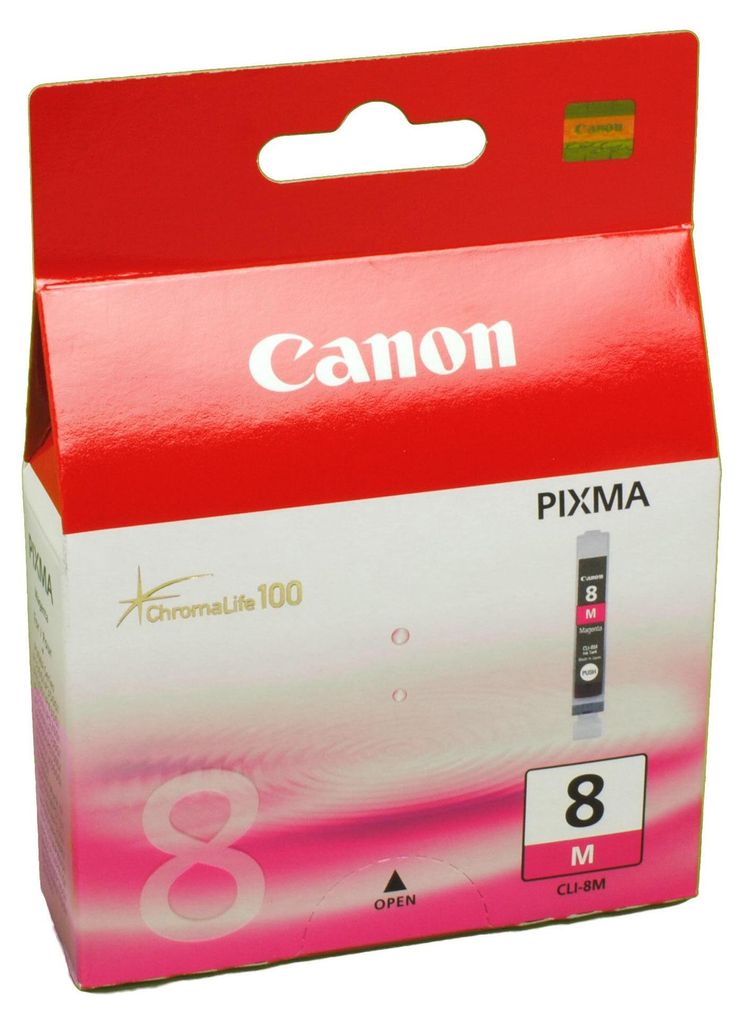 Canon CLI-8M Tinte Magenta, Magenta, Tinte auf Produktbild 