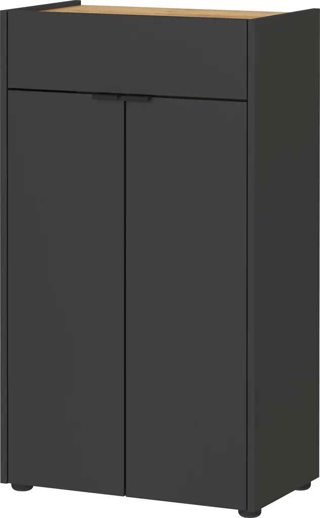 Gagnez de la Place avec l'Armoire Graphite Compacte Forano Germania 60 cm
