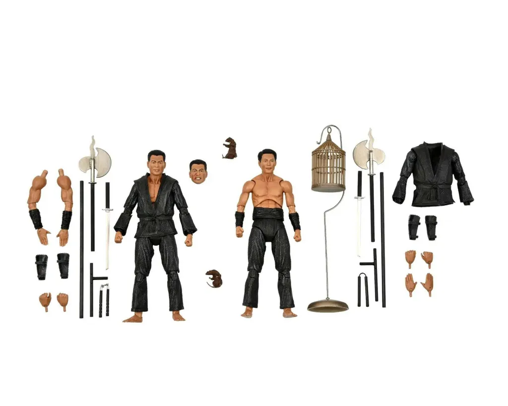 Figurines Turtles 1990 Shadow Warriors Double Pack 18 cm de Collection