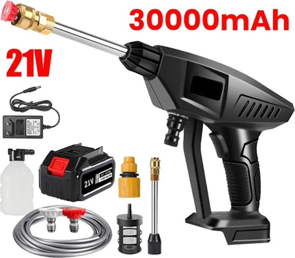 Sistema Autolavaggio Senza Fili Regolabile con 1X Batteria - Offerta