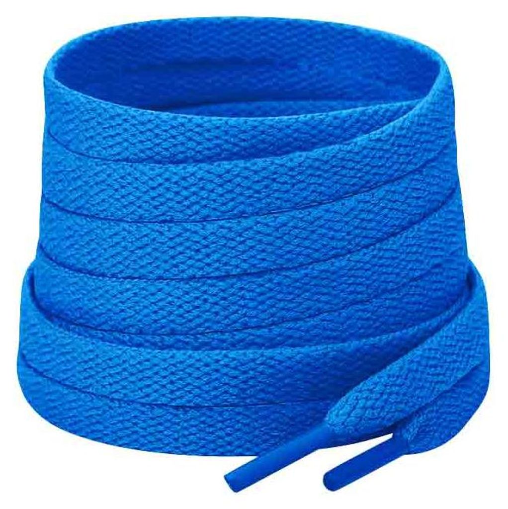 schnuersenkel sneaker blau
