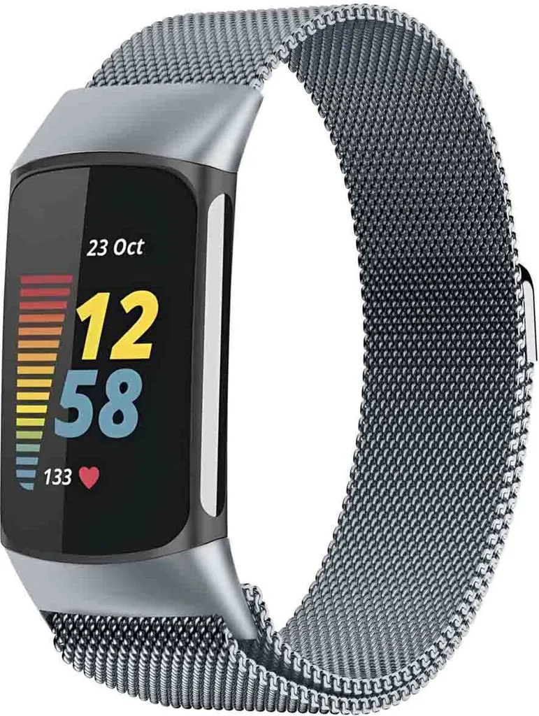 Cinturino Milanese Magnetico per Fitbit Charge 5 imoshion - Offerta