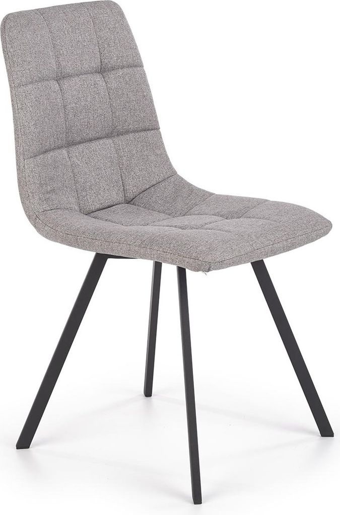Halmar Jedálenská stolička K402 - sivá / čierna Obrázok produktu 