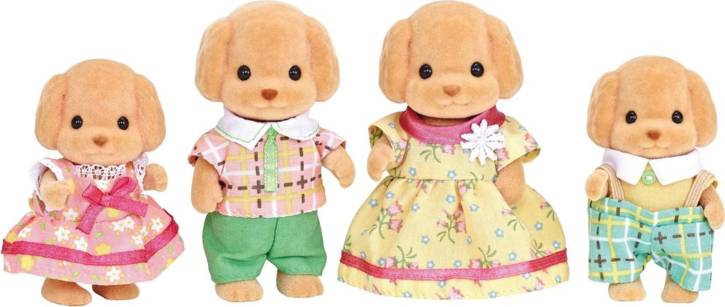 Sylvanian Families 5259 Famiglia di barboncini - Figure per Immagine del prodotto 