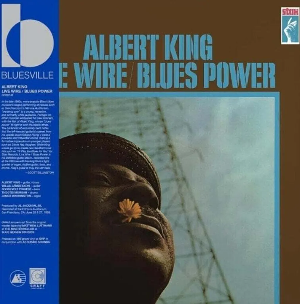 Albert King Live Wire Blues Power Vinyle LP Album Live culte Stax Records