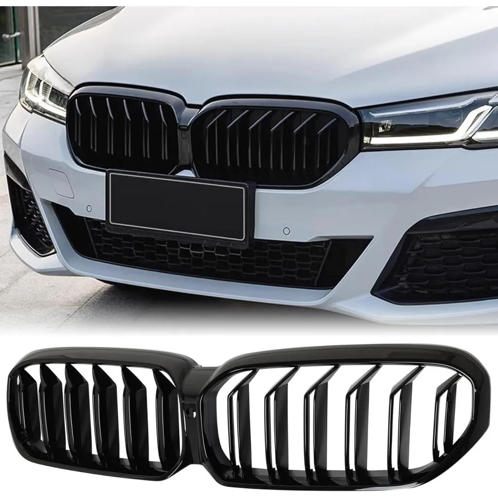 Supprimer le chrome avec la calandre noire pour BMW Série 5 G30 G31 LCI