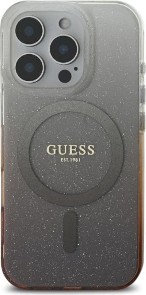 Custodia Rigida Guess In Pelle Con Logo 4G, Compatibile MagSafe, Per IPhone 16 Pro (6,3") - Marrone