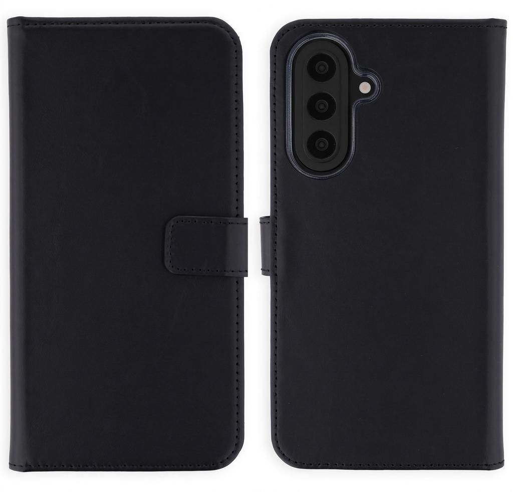 Funda de Cuero Auténtico tipo Libro para Samsung Galaxy A57 Imagen del producto  Imagen generada por IA