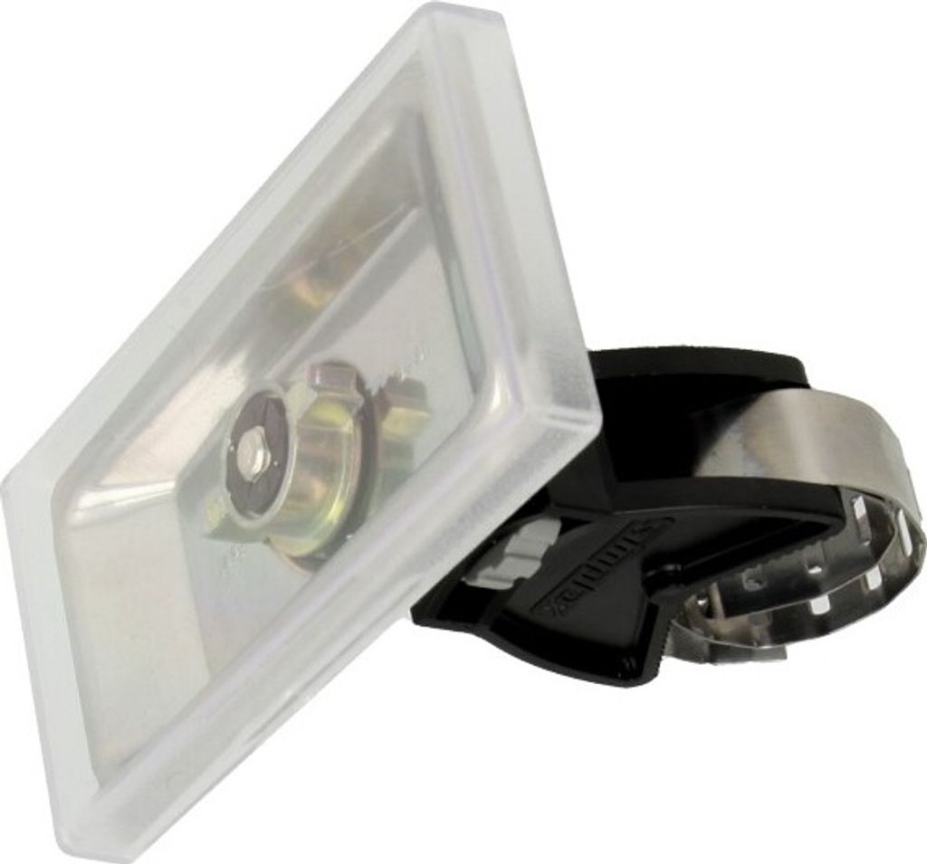 Simplex Universal Schilderhalter mit Edelstahlband für Kennzeichnungen, F55002