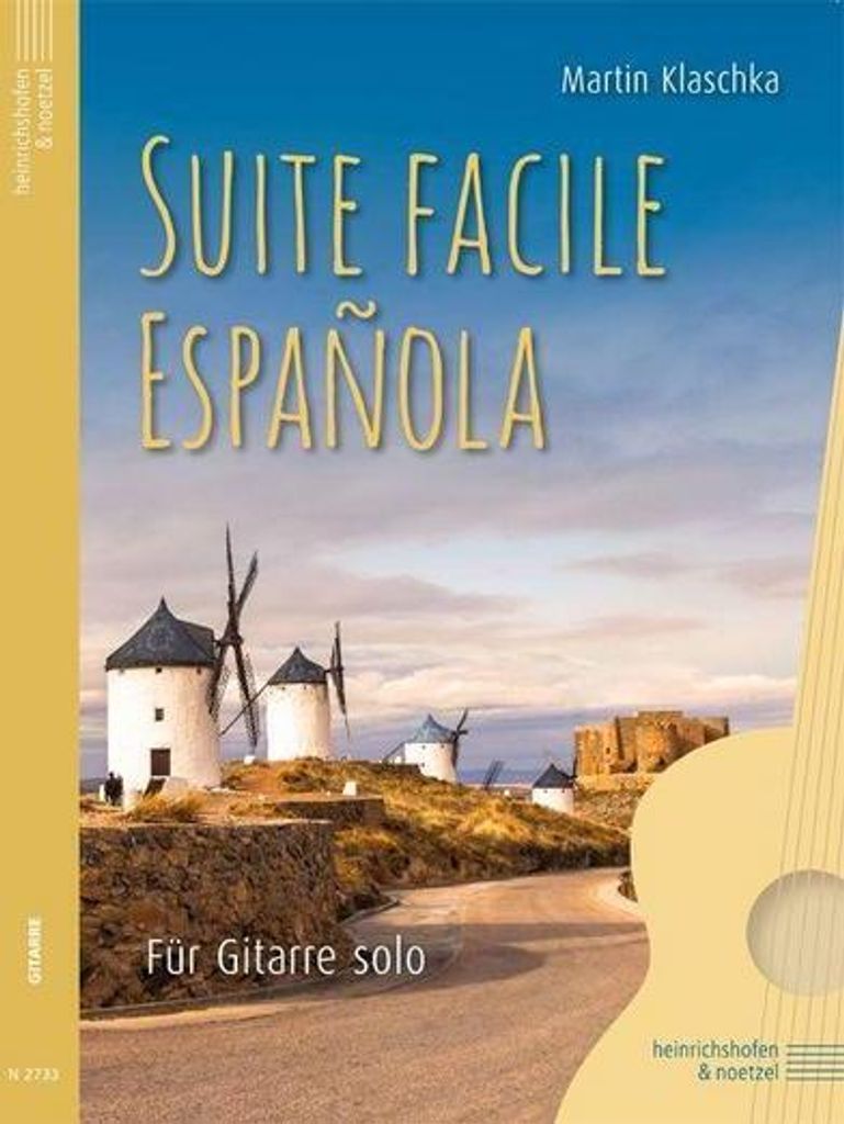 Suite Facile Española, Spielpartitur
