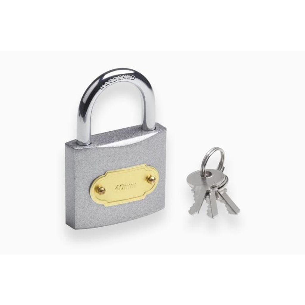 MEISTER Padlock Stahl 40 mm
