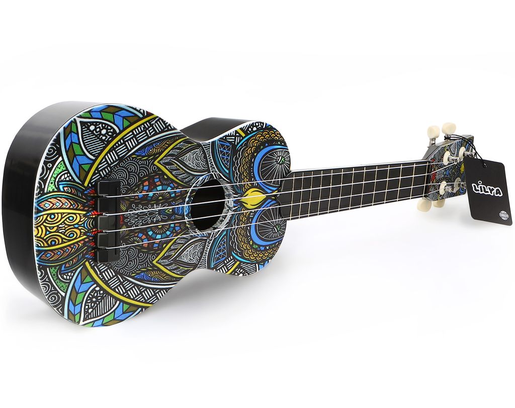 Wunderschöne LILYA Sopran-Ukulele mit 36 cm. Mensur Produktbild 