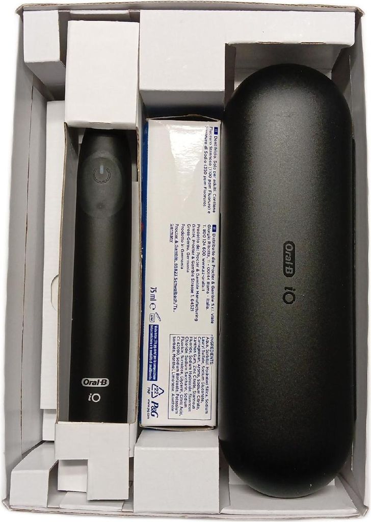 Oral-B Elektrische Zahnbürste iO 2 Schwarz 1 Ersatzkopf 1 Produktbild 