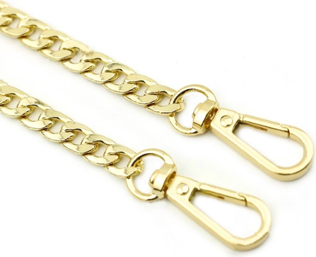 Taschenkettenriemen, robuster Metall-Karabinerhaken-Clip für Crossbody-Handtasche, Messenger-Tasche, Schultergurt, Ersatztasche, DIY-Zubehör