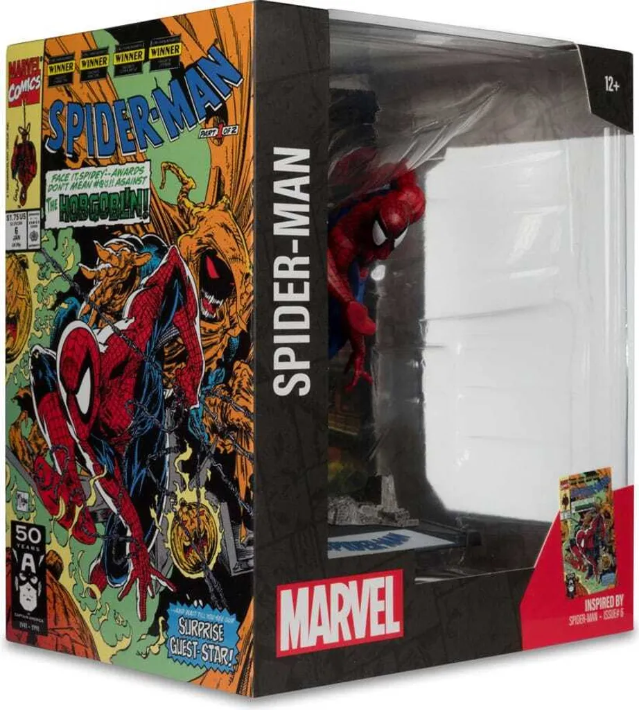 Miniature Marvel Spider-Man PVC 9cm #6 - Statue Iron Studios 1/10 - 6